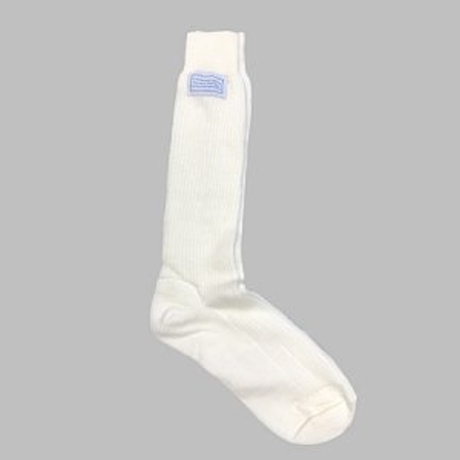 #30080 Nomex Socks – White (FIA Approved)